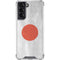 Japanese Flag Distressed Galaxy S22 Clear Case